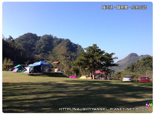 藏在山裡的黃金營地「土牧驛露營區」