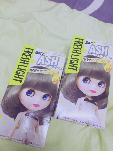 ﹝美髮﹞Fresh Light富麗絲_小布娃娃染髮劑 ~ASH銀雪灰