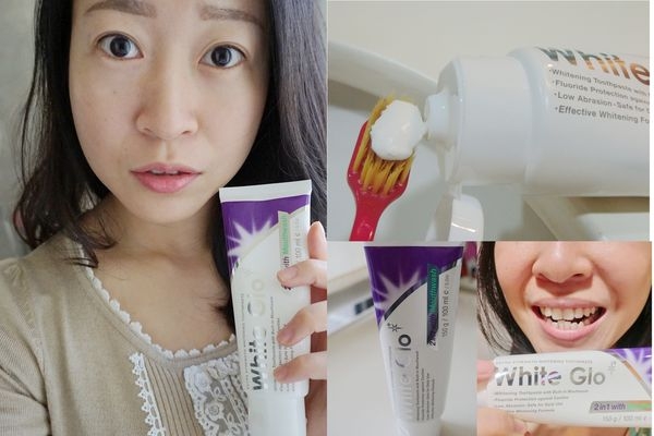 【澳洲White Glo】2合1漱口美白雙效牙膏150g(附牙刷+牙縫刷),讓我擁有一口自信亮白牙色!