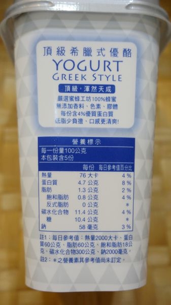 福樂 頂級希臘式優酪 健康100 蜂蜜無加膠鮮奶優酪 創意水果好搭配 山櫻桃口味 Betty S閒妻廚娘 愛美生活部落格