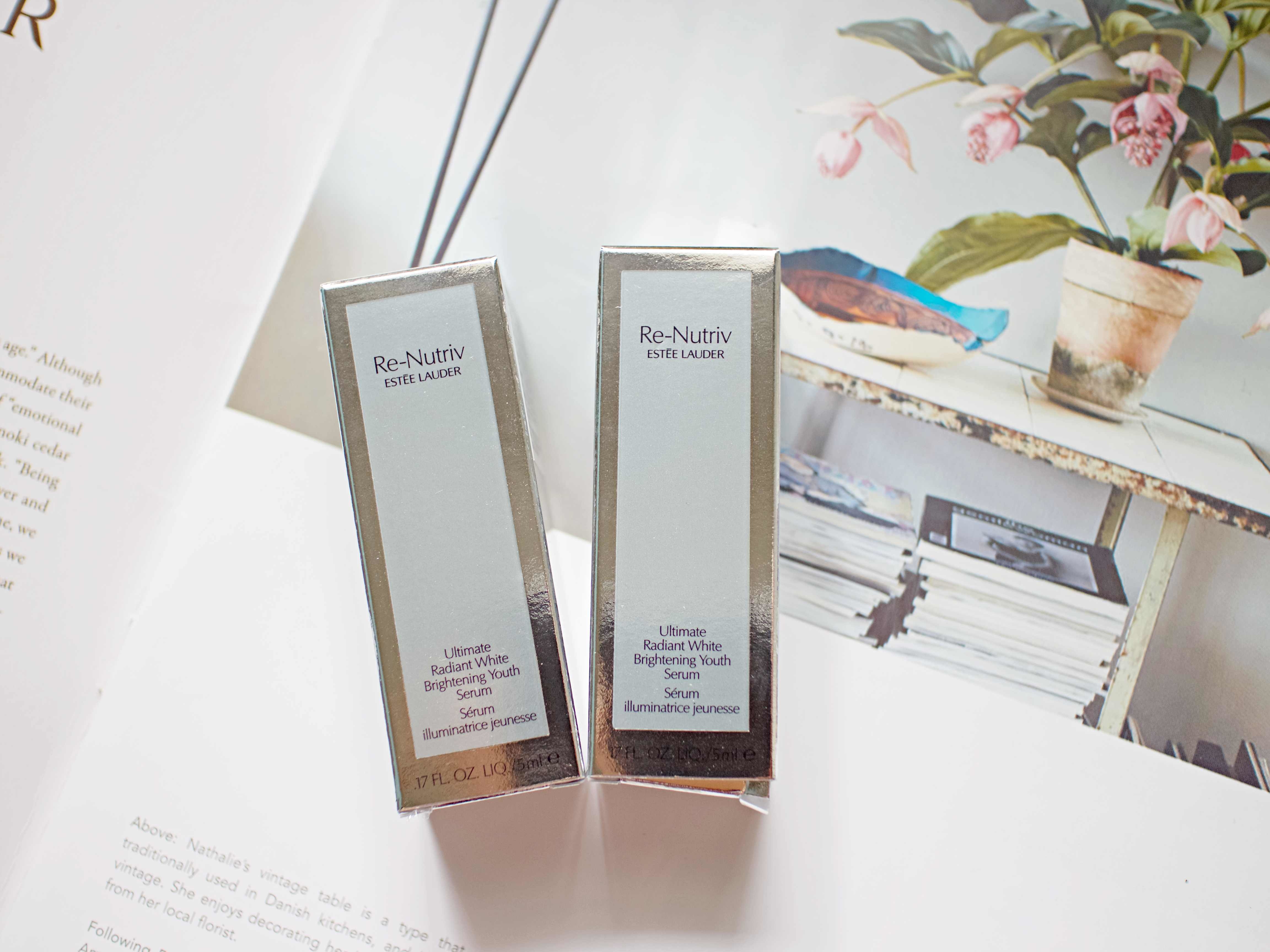 【保養】雅詩蘭黛Estee Lauder 白金級頂級晶鑽淨白系列 白金級晶鑽淨白精粹 白月光精華 白皙透亮少女白月光美肌