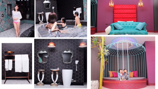 【台中住宿】樂活行館icolour villa-奇幻新潮的鳥籠親子房/親子旅遊