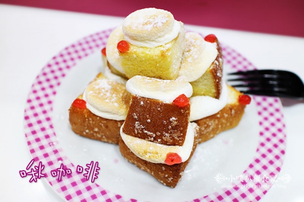【中和美食】『啾咖啡Chu Coffee』平價咖啡.輕食.義大利麵/CP值高/DAISO大創品牌/一律49元/小資族下午茶