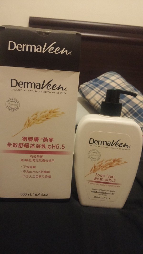 超老實試用~好特別的得麥膚燕麥全效舒緩沐浴乳PH5.5