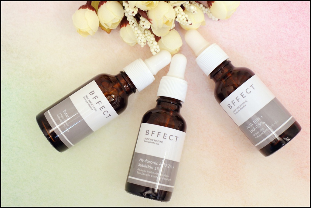 【美妝保養】BFFECT - 簡單有效的科學保養 ~ 100% 台灣生產 濃度足量且平價的玻尿酸