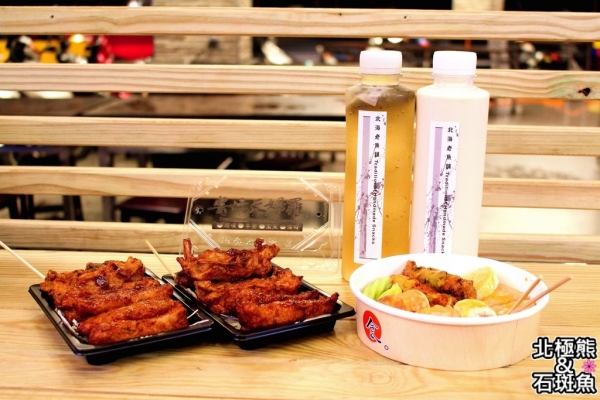 <小吃>醬燒天婦羅-北海老魚鋪(正義店)-新鮮旗魚漿天婦羅現點現做,優質茶飲搭配增添精彩