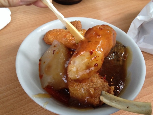 <小吃>老夫子甜不辣-聽說是屏東人愛吃的下午點心,特來嚐鮮