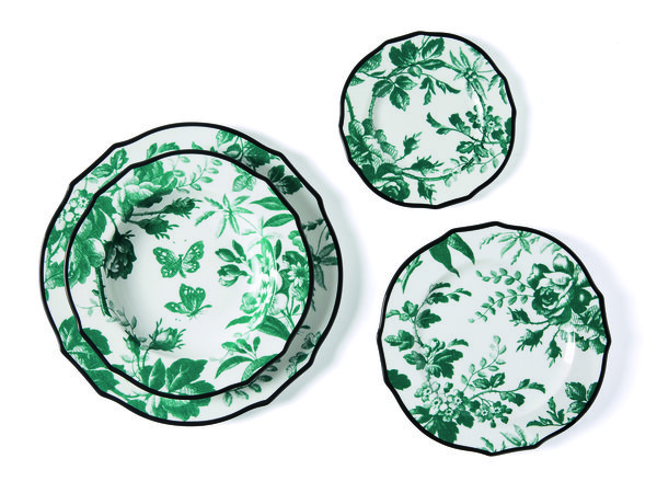 Gucci Decor 家飾系列_ 2018 新系列_ 蠟葉印花餐具 (2).jpg