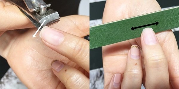 「怎麼剪成方形?要剪到什麼長度?..」就是差這些細節!你該明白的【方形美甲】修剪技巧