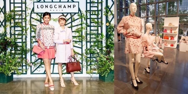 雙女神任容萱與簡嫚書共同演繹~LONGCHAMP 2017春夏系列玩味又浪漫!