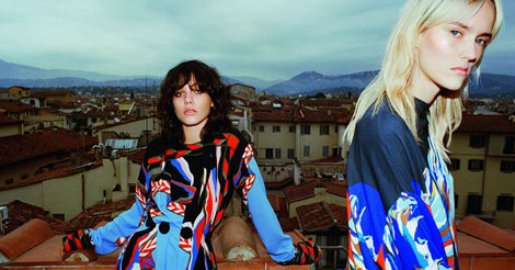 彩色印花魅力延續~義大利精品EMILIO PUCCI 2016秋冬形象廣告釋出了!
