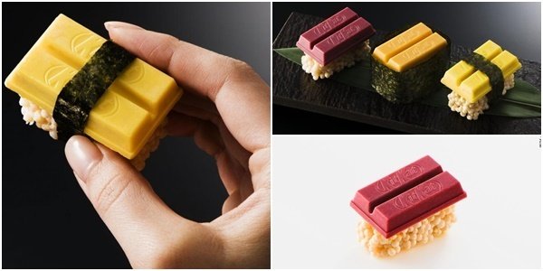 日本人就是狂!人氣 kitkat巧克力竟然推出【壽司口味】