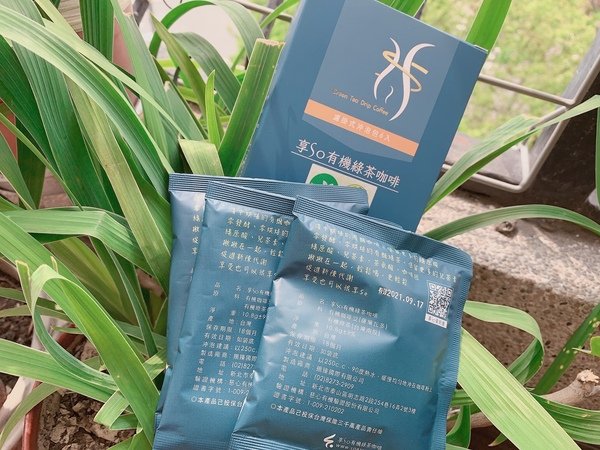 『有機咖啡推薦』『茶包』台灣南投有機綠茶與薩爾瓦多有機咖啡完美融合-享So有機綠茶咖啡開箱分享，工藤孝文，綠原酸，兒茶素，咖啡因，促進新陳代謝，體重管理，健康減重，減緩升醣速度，輕鬆喝更輕鬆