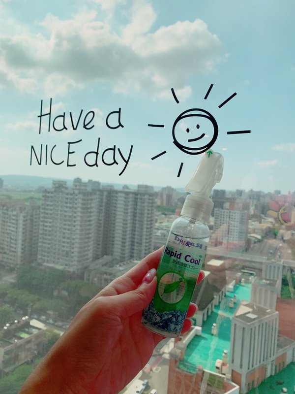 倪倪愛生活-(夏日推薦)日本超夯夏日避暑聖品Rapid Cool 急涼降溫噴劑車內室外實測開箱分享