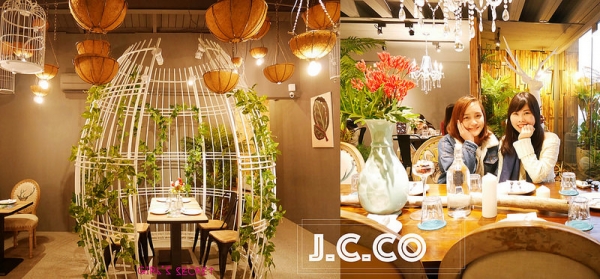 高雄鳳山餐廳|J.C co 藝術廚房|森林系夢幻餐廳 |童話風鳥籠座位