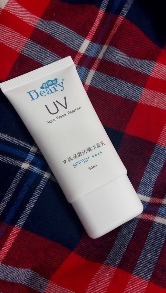 【❤美妝】媞爾妮『Deary水感保濕防曬水凝乳』-添加玻尿酸保濕因子。質地超水感