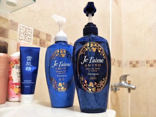 ♣ KOSE COSMEPORT ↬ Je l’aime 爵戀 氨基酸修護洗髮精&護髮乳✍ 體驗