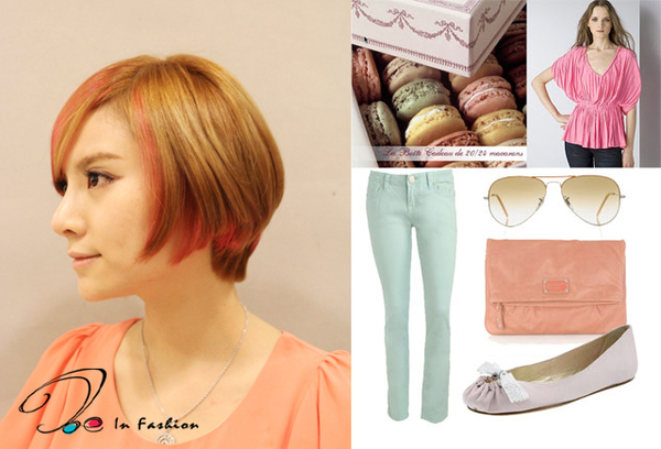 情人節造型 馬卡龍色彩 <Macaroon Fashion>