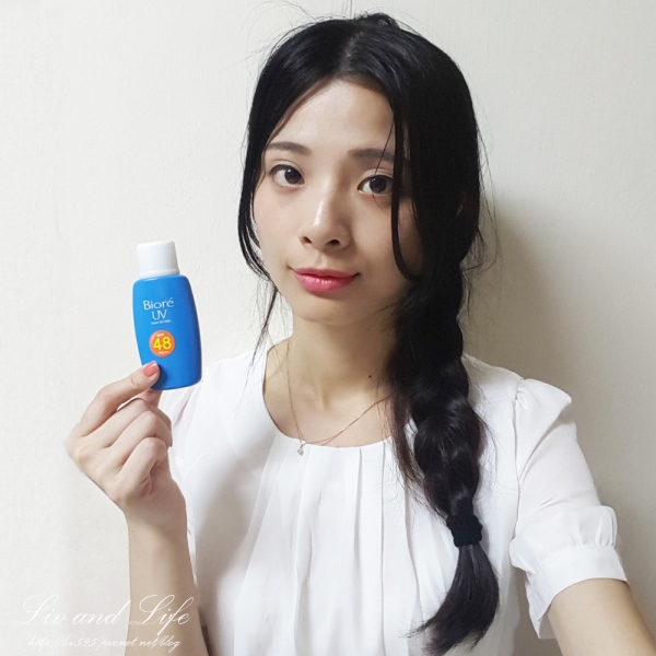 【防曬】蜜妮 Biore 高效防曬乳液心得 SPF48 PA+++,老牌防曬乳,便宜又大碗~學生、小資女的好選擇~適合中性、油性肌膚