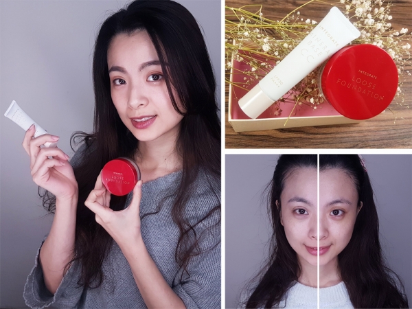 【彩妝。底妝】INTEGRATE透亮無瑕美肌蜜粉底+INTEGRATE勻透亮顏CC霜~打造自然柔焦微霧肌