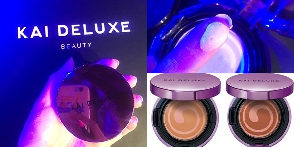 【安編開箱】KAI DELUXE 玫瑰光潤爆水粉餅