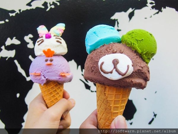 Eiswelt Gelato 原宿竹下通動物造型可愛義大利冰淇淋推薦 美國連鎖品牌日本第一家分店 アイスウェルト ジェラート...