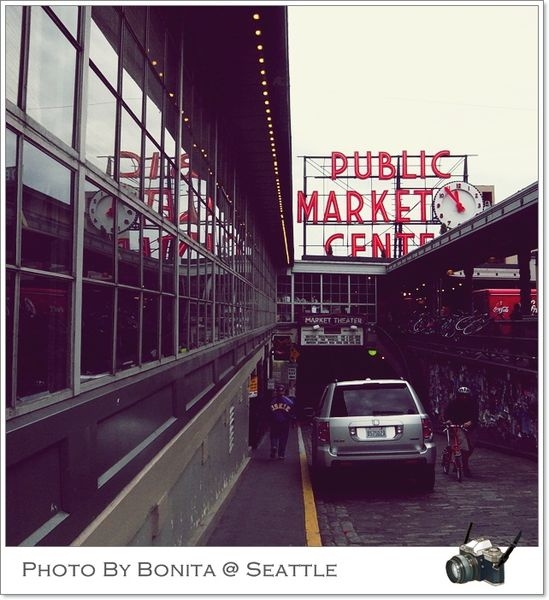 Seattle!! Pike Place Market傳說中的第一家星巴克