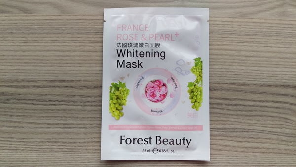 Forest Beauty 氧顏森活 法國玫瑰嫰白面膜