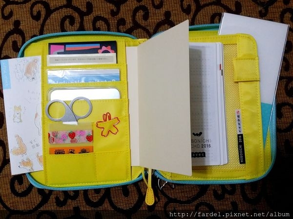 2016 hobonichi 1101手帳 開箱分享