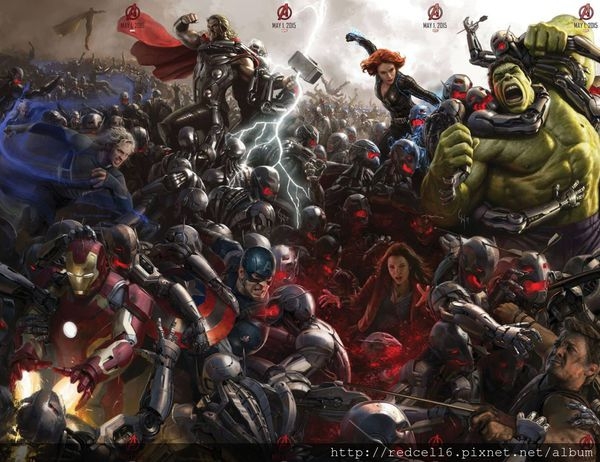 復仇者聯盟2奧創紀元(Avengers: Age of Ultron)觀影心得分享