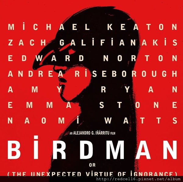 強檔金獎電影鳥人(Birdman)觀影心得分享