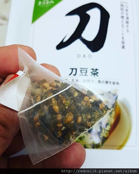 健康去油解膩~台灣茶人-切油斬臭輕纖刀豆茶三角立體茶包品茗心得分享