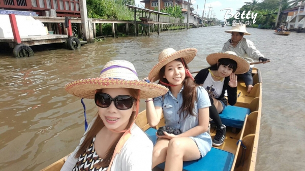 【出國旅遊】華欣浪漫遊,丹能沙朵水上市場(含船遊河),超好玩體驗