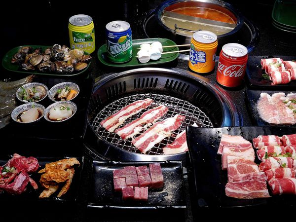 【中山區燒烤吃到飽】天外天精緻火鍋無煙燒肉:中山國小火鍋吃到飽,平價燒肉吃到飽,啤酒喝到飽