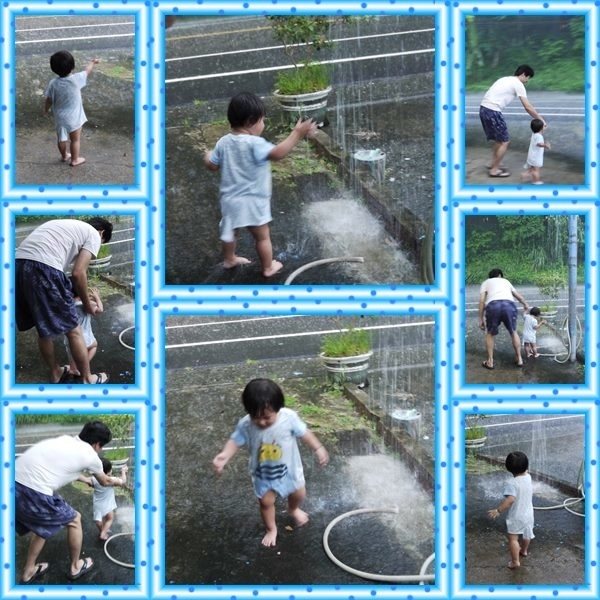 午後淋雨消消暑~第一次淋雨~