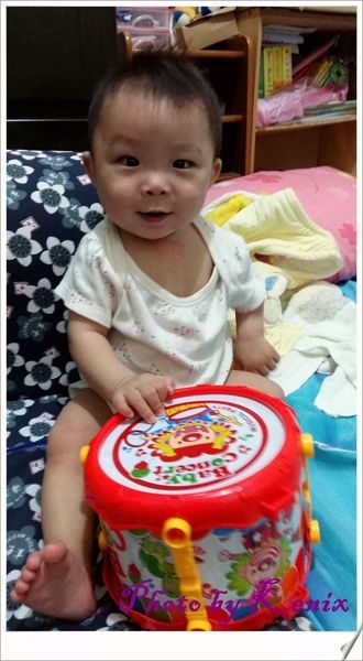 生日快樂~小粉圓成長記事~1Y,矯齡10M~對醫護人員的感謝