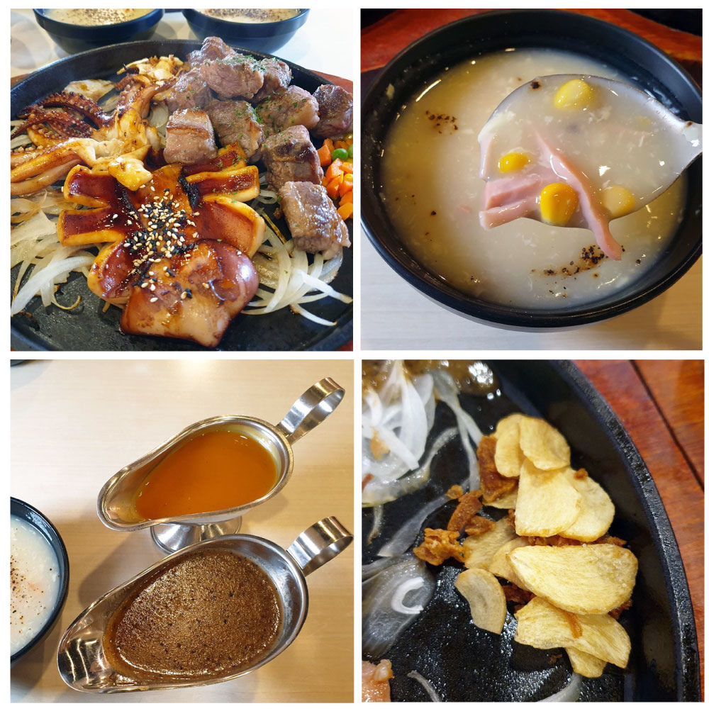 【台南牛排】魔力牛牛排館|安南區平價雙鐵板牛排|雙拼排餐兩種肉類選擇|創新咖哩醬初體驗|與當月壽星同桌「整桌九折」