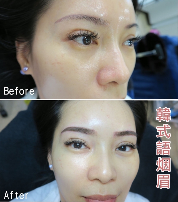 【台南飄眉】【逸婕紋藝學苑】零修復期、無結痂困擾!愛上自然韓式語嫣眉!