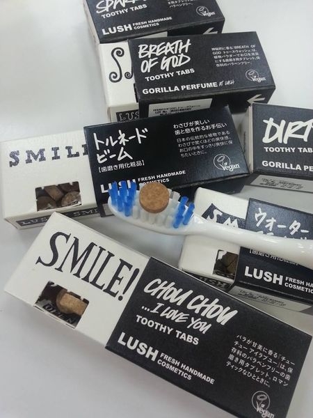 潔牙新概念 LUSH潔牙錠
