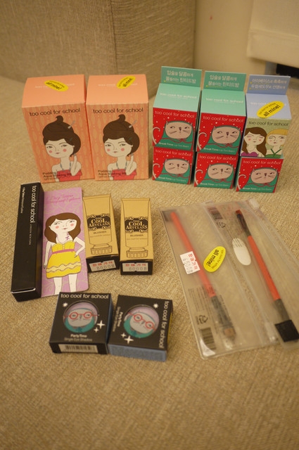 首爾 2012-2013戰利品 美妝 零食 雜物