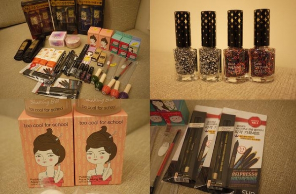 首爾 2012-2013戰利品 美妝 零食 雜物