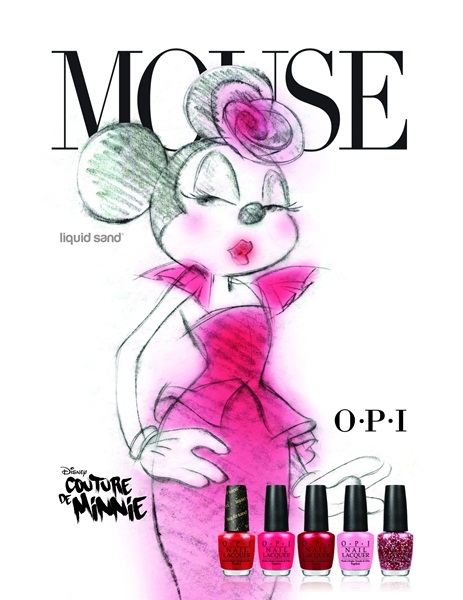 OPI Couture de Minnie Minis迪士尼米妮時裝週限量迷你組