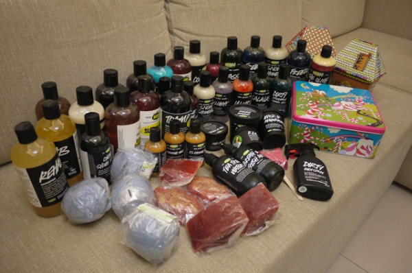 LUSH經典限量復刻版旋風抵台 冥想+粉玫+蘇格蘭海水+雪人+薄荷博士