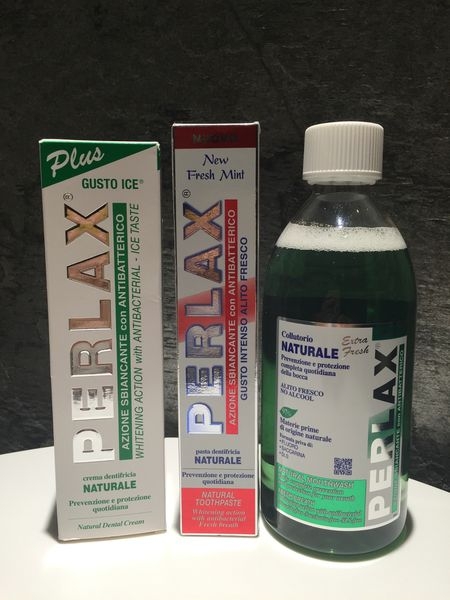 義大利頂級天然冰河牙膏 PERLAX白麗氏