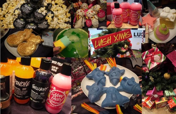 聖誕老公公來了之2012 LUSH聖誕記者會