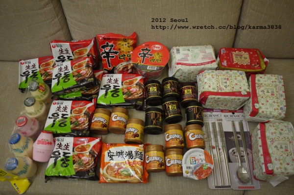 首爾 零食 x 衛生棉