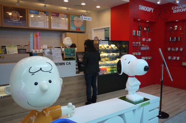 仁川機場 查理布朗咖啡CHARLIE BROWN CAFE