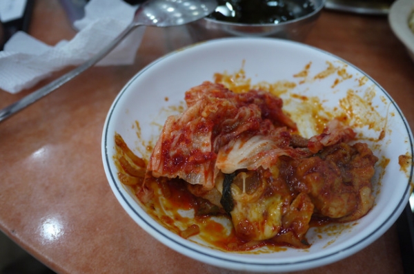 首爾 2012新村춘천집 닭갈비 막국수春川家辣炒雞排