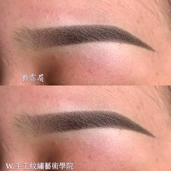 【台南霧眉台南紋眉】小默老師作品就是這麼細緻,不需太多網美照,給你要的精緻度。台南紋繡推薦W.手工紋繡藝術學院