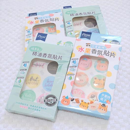Prosi普洛斯 香氛貼片 - 多款可愛趣味圖案,讓香味隨身帶著走